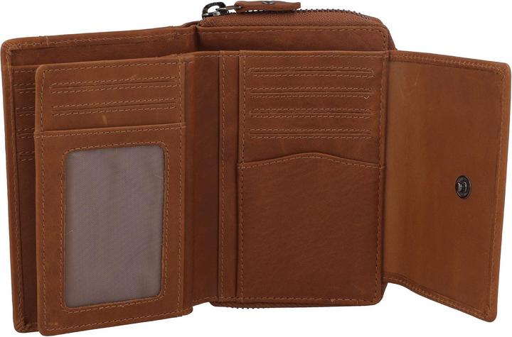 Actual product image The Chesterfield Brand Wax Pull Up wallet RFID protection leather 13.5 cm