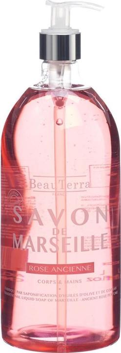 Immagine prodotto BeauTerra Sapone liquido Marsiglia Rosa Antica (Sapone liquido, 1000 ml)