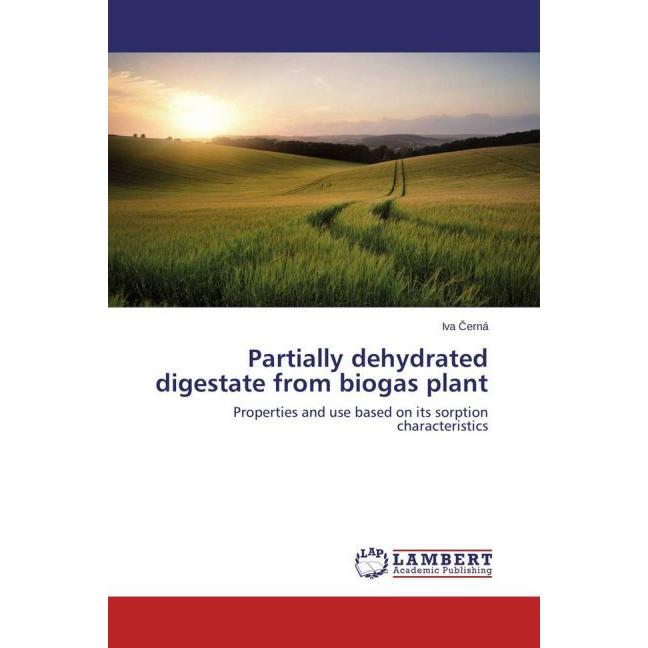 Partially dehydrated digestate from biogas plant, Fachbücher