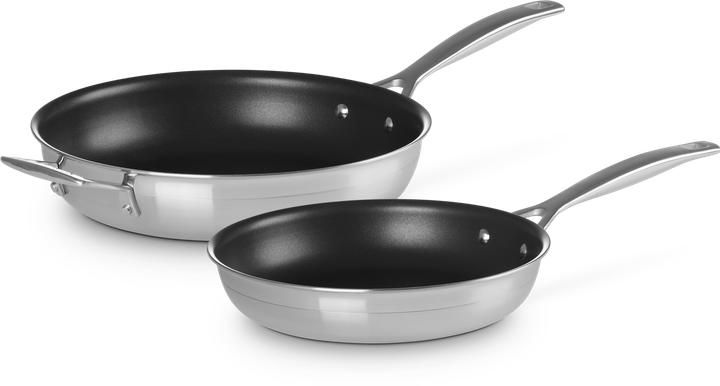 Produktbild Le Creuset Pfannenset (Pfannenset + Topfset, Edelstahl, 24 x 12 cm)