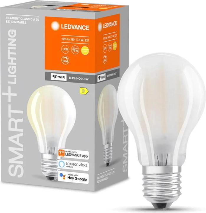 Actual product image Ledvance Smart+ Wifi Filament Classic (E27, 1055 lm, 1 x)