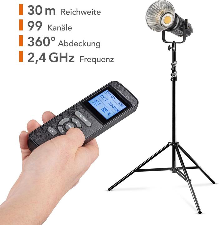 Actual product image Walimex pro LED Niova 350 Plus Daylight 350W (Studio light)