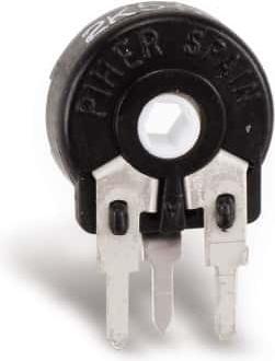 Piher Potentiometer PT-10, 500 Ω, vertical