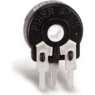 Piher Potentiometer PT-10, 50 KΩ, stehend, Widerstand