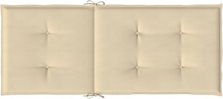 Produktbild vidaXL Gartenstuhlauflage für Hochlehner (120 x 50 cm)