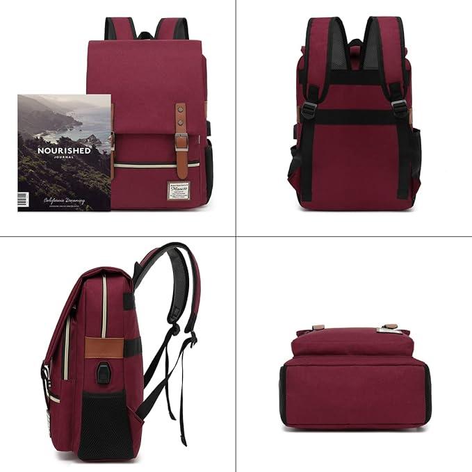 Produktbild Only-Bags.Store Student Rucksack, Reise-Rucksack, Outdoor Casual Bag für Männer und Frauen, Computer-Tasche