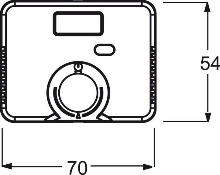 Actual product image Busch-Jaeger Central disc