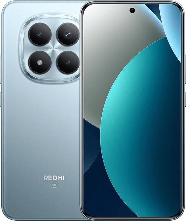 Actual product image Xiaomi Redmi Note 15 Pro+ 5G (512 GB, Glacier Blue, 6.83", Dual SIM, 5G)