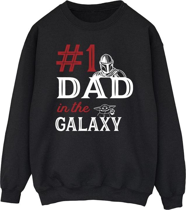 Immagine prodotto Star Wars Mandalorian Number One Dad Felpa Uomo (M)