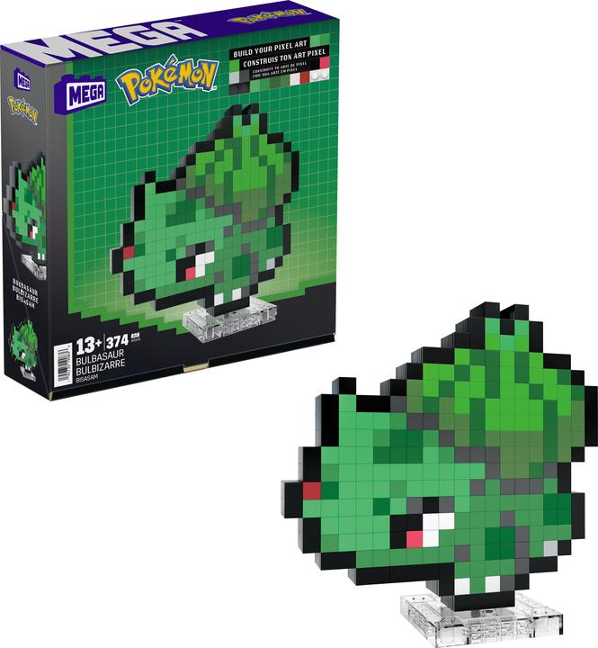 MEGA Bulbasaur Pixel Art