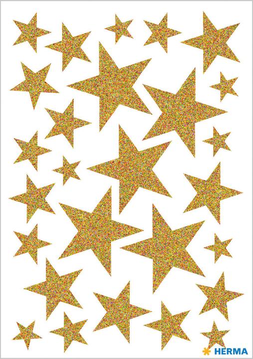 Actual product image HERMA Sticker stars