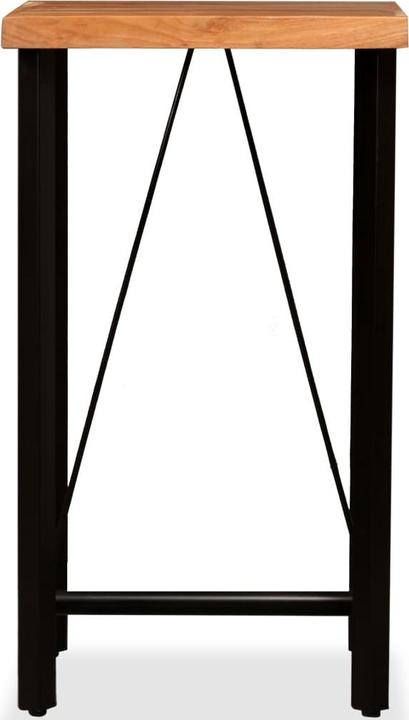 Produktbild vidaXL Bartisch Akazie Massivholz 120x60x107 cm,Material (120 x 60 x 107 cm)