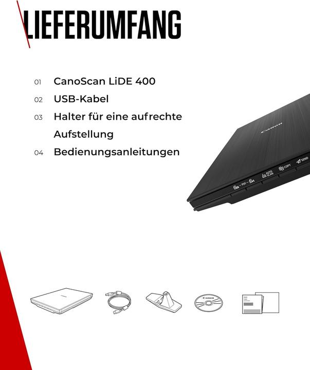 Produktbild Canon LiDE 400 CanoScan (USB)
