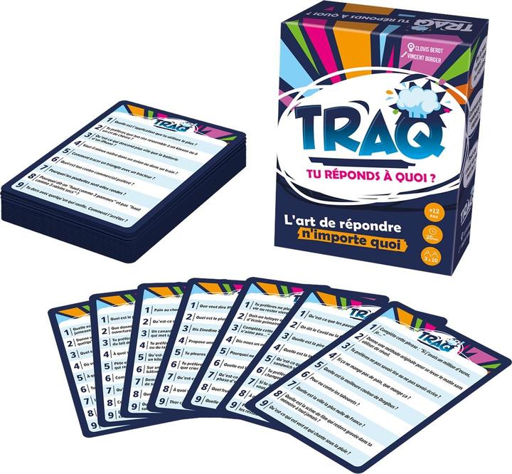 Produktbild Gigamic TRAQ - Tu réponds à quoi? (f) (Französisch)