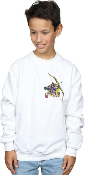 Image du produit - Sweat HAWKEYE TATTOO BREAST PRINT - Garçon (128)