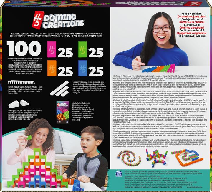 Actual product image Spin Master Domino Creation Deluxe (German, French, Swiss German, Italian, English)