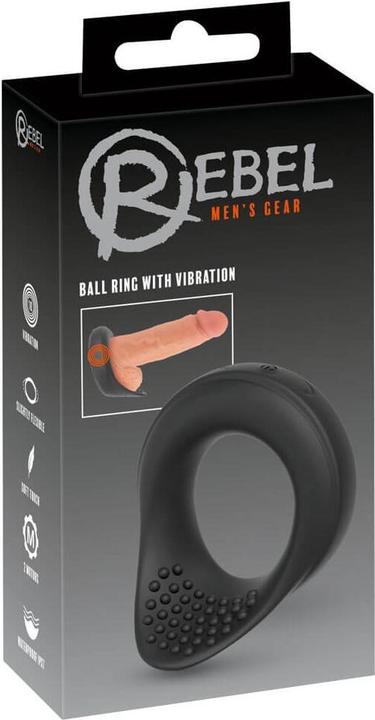 Actual product image Rebel Ball Ring with Vibration (4 cm)