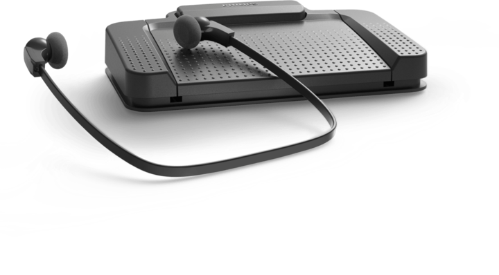 Actual product image Philips Transcription Set 7277 Professional dictation machine