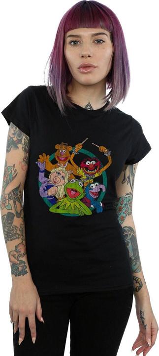Immagine prodotto Disney The Muppets Group Circle Maglietta Donna (XXL)