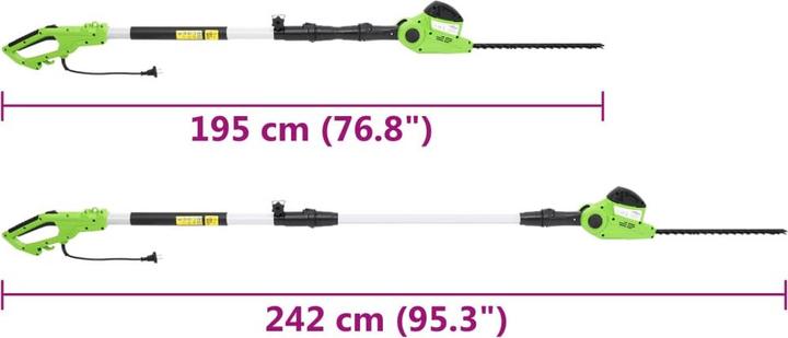 Produktbild vidaXL Heckenschere (Netzbetrieb)