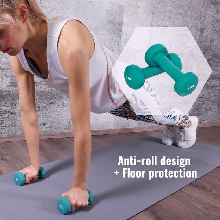 Immagine prodotto Gorilla Sports Gymnastikhanteln (2 x 1 kg)