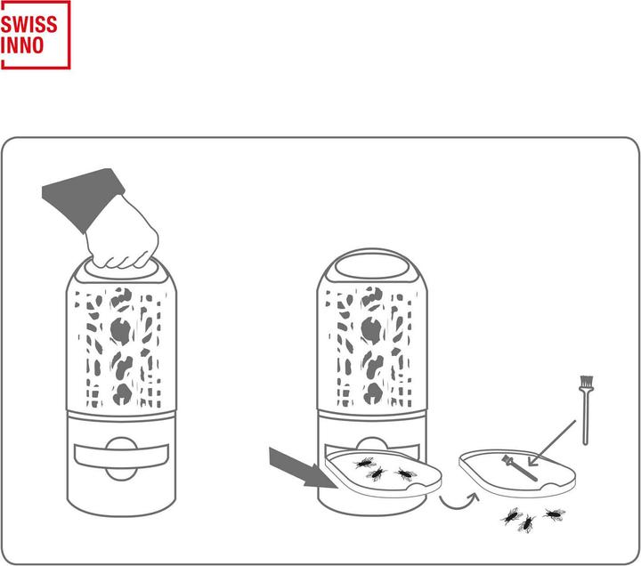 Actual product image Swissinno Top Insekten-Falle 10 Watt LED