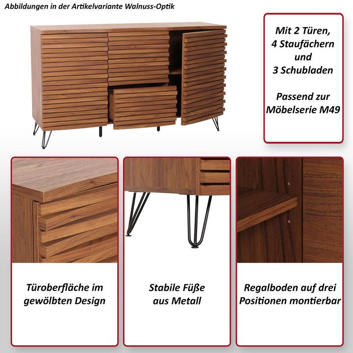 Produktbild MCW M49-S (142 x 44 x 85 cm)