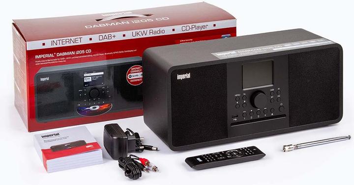 Produktbild Imperial Dabman i205 CD (Internetradio, DAB+, FM, Bluetooth, WLAN)