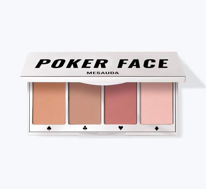 Actual product image Mesauda Poker Palette Face No. 2 Medium (002, Bronzer, Highlighter, 20 g)