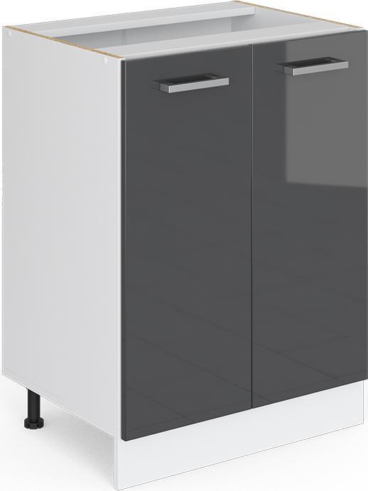 Anthrazit, Anthrazit hochglanz, Weiss