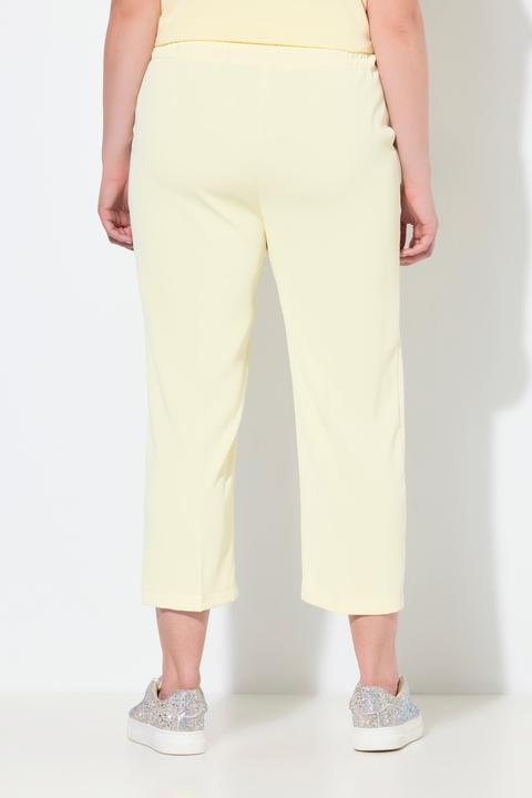 Image du produit Ulla Popken Pantalon 7/8 à pinces. Taille élastique (46)