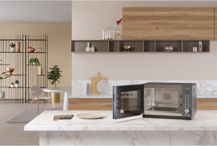 Produktbild Whirlpool MWF 259 SG, Aanrecht, Combinatiemagnetron, 25 l, 800 W, Draaiknop, Touch, Grijs (25 l)