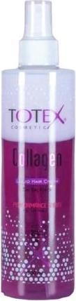 Totex Collagen Hair Conditioner Spray Leave-in 2 Phase Conditioning Liquid Hair Cream Detangler & Sm (300 ml)