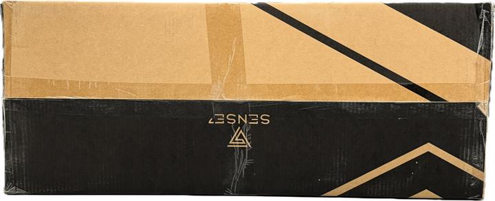Actual product image Sense Knight fabric black-red