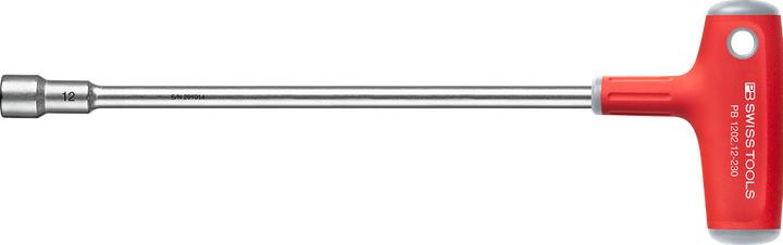 Actual product image PB Swiss Tools Hexagon socket screwdriver PB 1202 cross handle size 12 230mm (Allen screw)