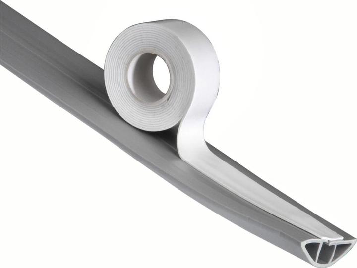 Produktbild Hama Flexibler Kabelkanal, selbstklebend, halbrund, 180 x 3 x 1 cm, PVC, Grau (Kabelkanal, 1800 mm)