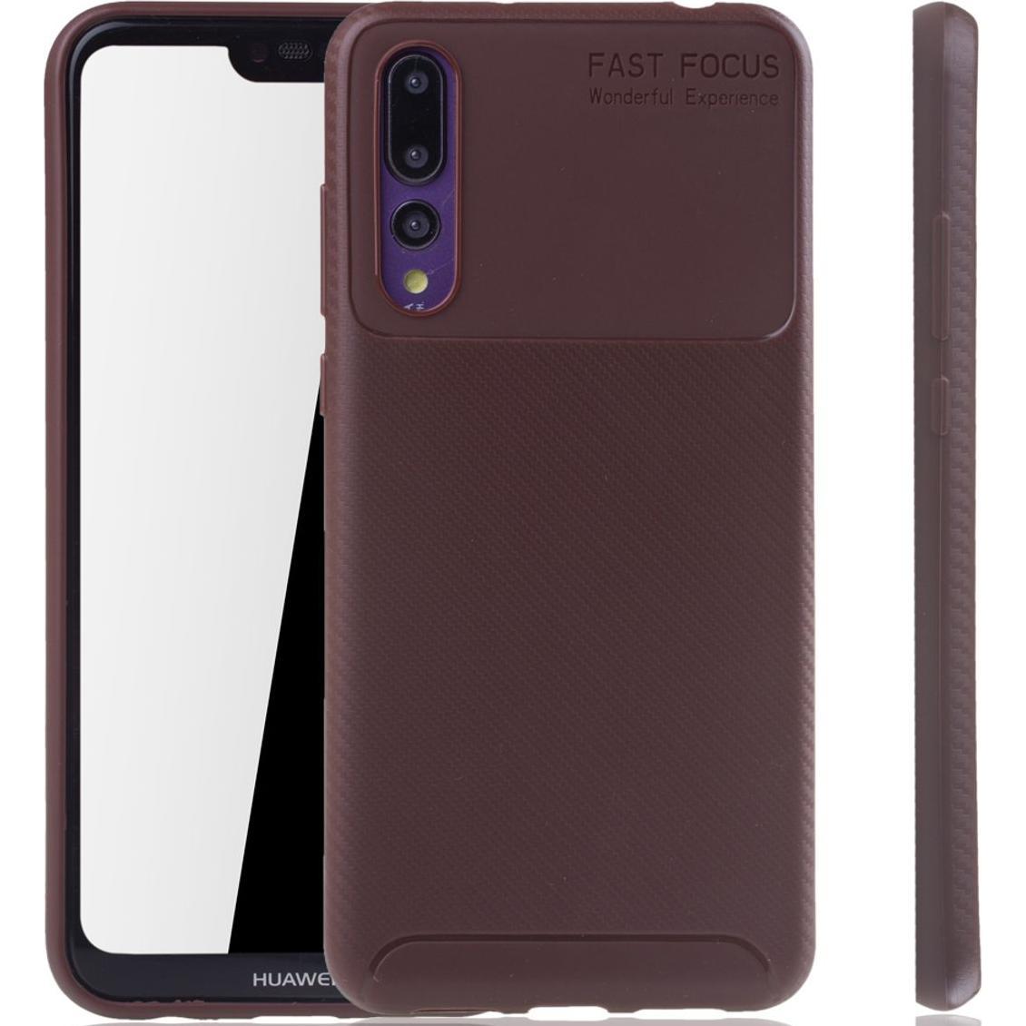 König Design Huawei P20 Pro Hülle Case Handy Cover Schutz Tasche Schutzhülle Bumper Braun (Huawei P20 Pro), Smartphone H...