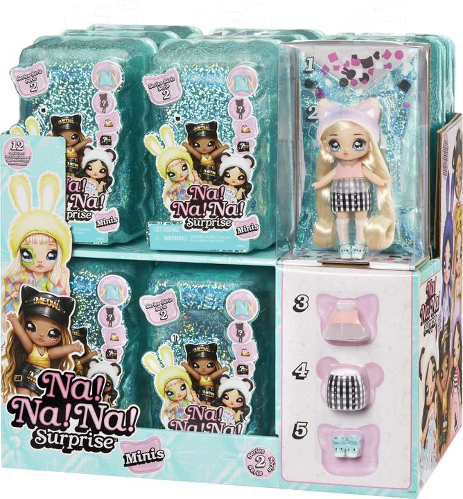 Actual product image Na! Na! Na! Minis Assortment Series 2 in PDQ