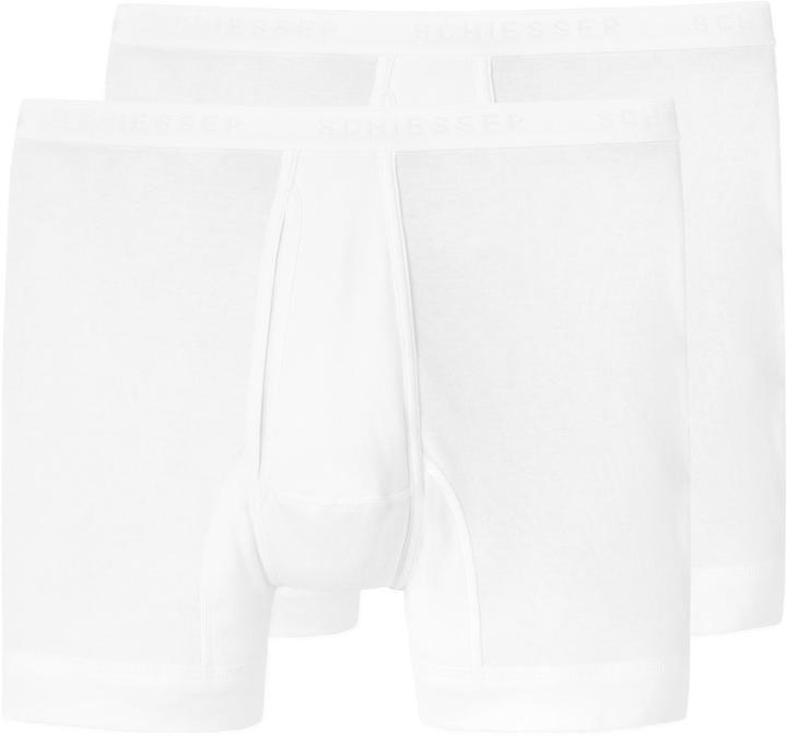 Immagine prodotto Schiesser Confezione da 2 pantaloni corti Original Classics a costine sottili (5XL, Confezione da 2)