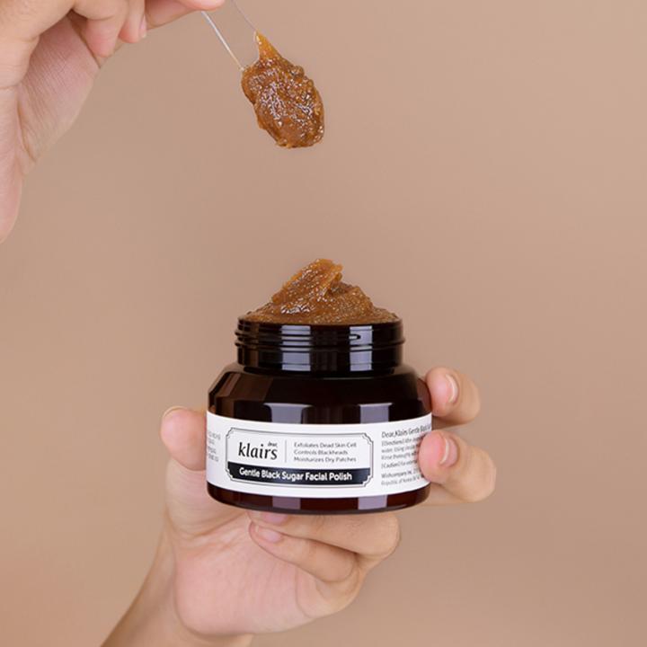 Actual product image Klairs Gentle Black Sugar (Cleansing scrub, 110 ml)
