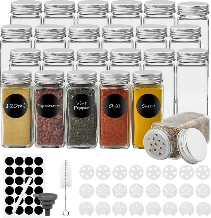 Actual product image Withosent Spice jars (0.12 l)