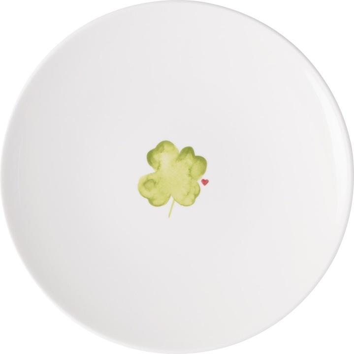 Immagine prodotto Villeroy & Boch Piatto per la colazione Buona fortuna con amore (1 x, 21.20 cm)
