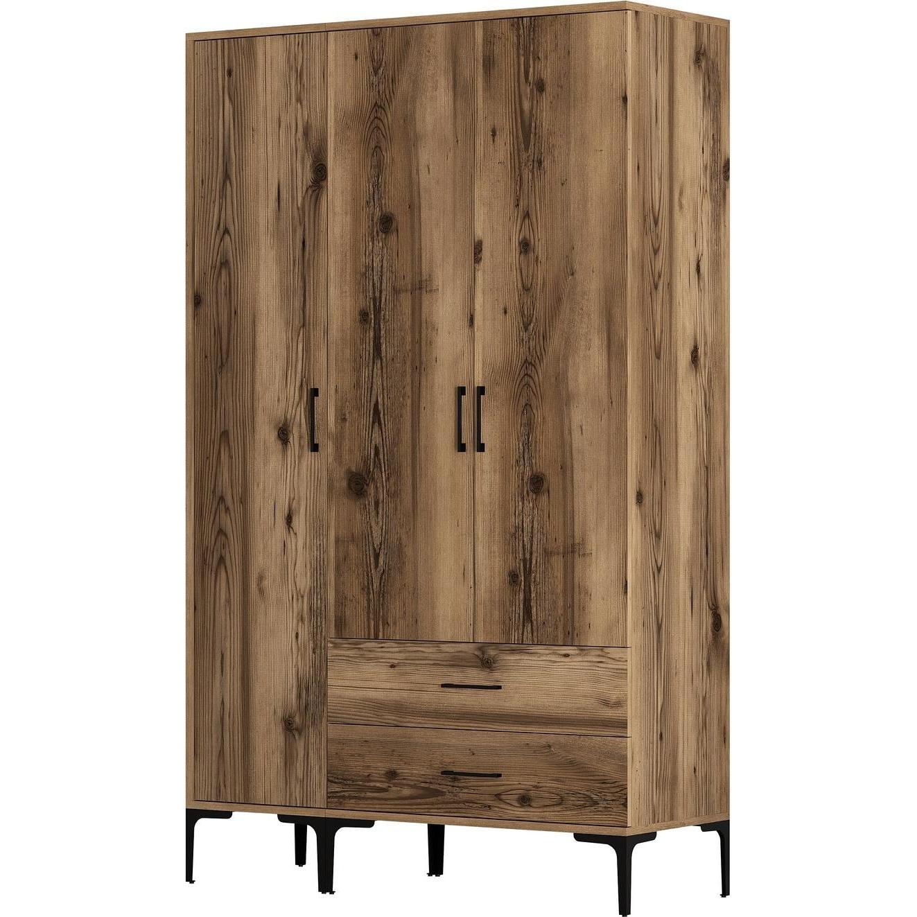 Hanah Home, Kleiderschrank, Kumsal (120 x 47.5 x 201.5 cm)