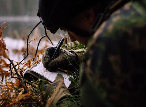 Actual product image Modestone Notepad waterproof (76 x 130 mm, Checked)