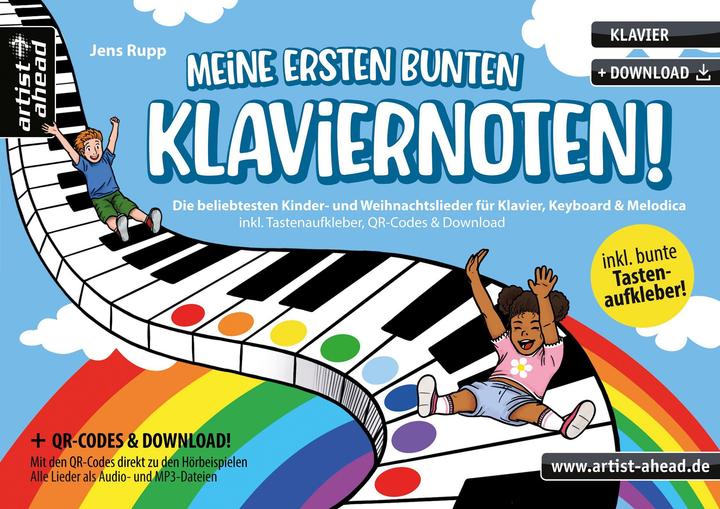 Produktbild Meine ersten bunten Klaviernoten! (Deutsch, Jens Rupp, 2023)