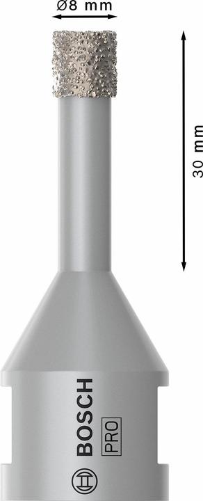 Actual product image Bosch Professional Zubehör PRO Core Cutter dry, 8 x 30 mm (8 mm)