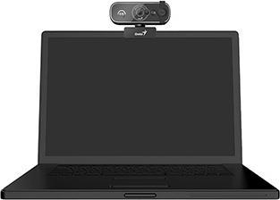 Produktbild Genius FaceCam OPEN Webkamera, schwarz Full HD/Windows Hello