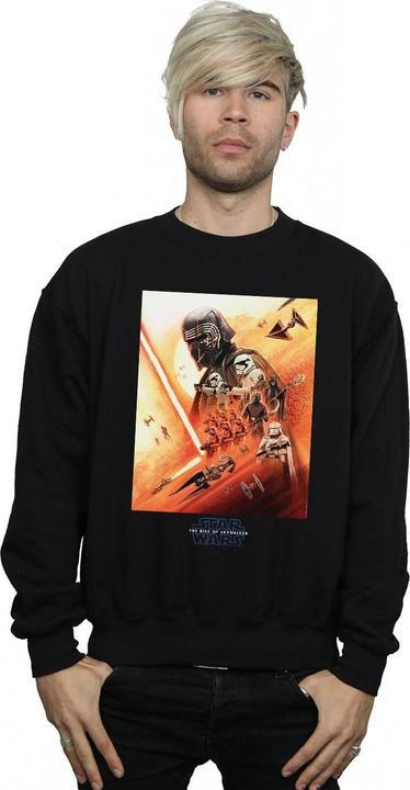 Actual product image Star Wars Mens First Order Poster Sweatshirt (4XL)