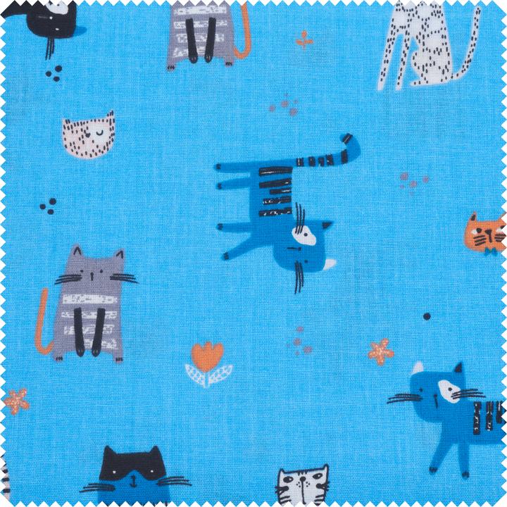 Produktbild VBS Baumwoll-Stoff "Katzen", 150 cm breit, Meterware