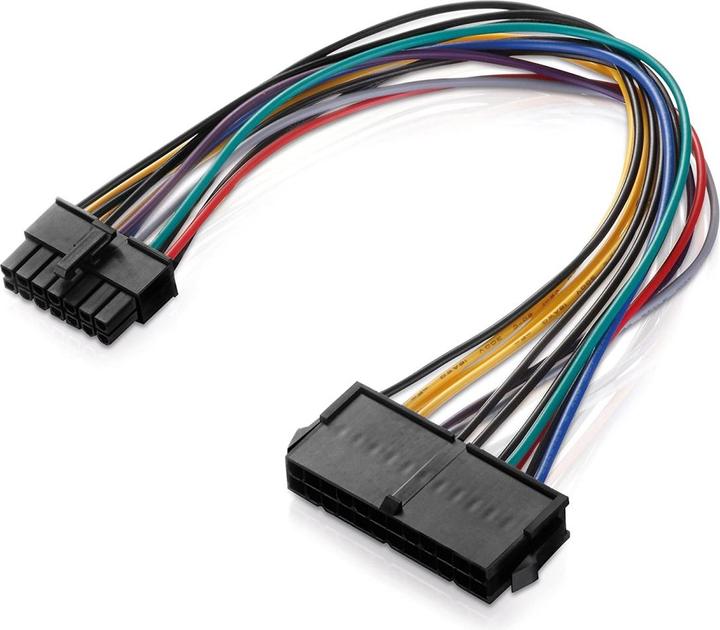 Actual product image PowerGuard 24-Pin to 14-Pin Power Supply ATX Cable Adapter for Lenovo Mainboards